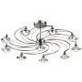 Dar Lighting LUTHER LUT2367 Lampă de tavan 10x40W/G9