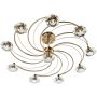 Dar Lighting LUTHER LUT2375 Lampă de tavan 10x40W/G9