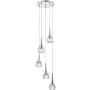 Dar Lighting LYALL LYA0550 Lampă cu pendul 5x40W/G9