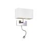 AZzardo MARTENS AZ1526 Aplique de perete 1x60W+1W/LED 3000K 85LM IP20