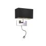 AZzardo MARTENS AZ1558 Aplique de perete 1x60W+1W/LED 3000K 85LM IP20