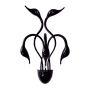 Italux SWAN MB8098-5A BLACK Aplique de perete 5x20W/G4 IP20