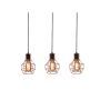 AZzardo CARRON 3 LINE AZ2141 Lampă cu pendul 3x60W/E27 IP20