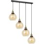 Italux CARDENA MDM-4330-4-GD+AMB Lampă cu pendul 4x40W/E27 IP20