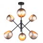 Italux CAVAZZA MDM-3690/6 BK+GD Candelabru 6x40W/E14