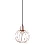 Italux GERVAIS MDM-3344/1 BK+COP Lampă cu pendul 1x40W/E27
