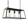 Italux LAVERNO MD-102621-3-B Lampă cu pendul 3x60W/E27
