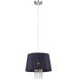Italux LUISA MDM1935/1 BK Lampă cu pendul 1x40W/E14