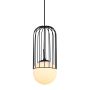 Italux MATTY MDM-3939/1 BK Lampă cu pendul 1x40W/E27 IP20