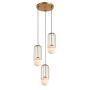 Italux MATTY MDM-3939/3 GD Lampă cu pendul 3x40W/E27 IP20