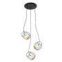 Italux MELISA MDM-3942/3 BK Lampă cu pendul 3x25W/G9 IP20