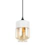 Italux MOLINA MDM-2377/1 W+AMB Lampă cu pendul 1x40W/E27