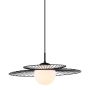 Italux SARAH MDM-4000/1 BK Lampă cu pendul 1x40W/E27 IP20