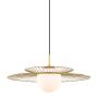 Italux SARAH MDM-4000/1 GD Lampă cu pendul 1x40W/E27 IP20