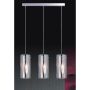 Italux TRIPLET MDM1575/3CR Lampă cu pendul 3x60W/E27
