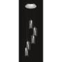 Italux VERIZON MD109003-5B Lampă cu pendul 5x35W/GU4/MR11