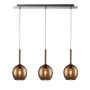 Zuma Line MONIC MD1629-3A COPPER Lampă cu pendul 3x40W/E14