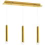 Milagro GOLDIE ML5714 Lampă cu pendul 3x15W/LED 4000K 1050LM IP20