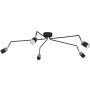 Milagro JOKER BLACK MLP1341 Lampă de tavan 5x8W/GU10 IP20