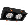 Milagro PLAZA ML4742 Lumină îngropată deasupra plafonului 2x12W/GU10/ES111