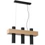 Milagro WEST BLACK MLP5510 Lampă cu pendul 3x8W/GU10 IP20