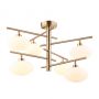 Italux FIORENZO MXM3661-6 BRO+W Lampă de tavan 6x25W/G9