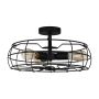 Italux RAYO MXM-2580_3 BK Lampă de tavan 3x40W/E14 IP20
