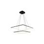 Milagro NIX BLACK ML518 Lampă cu pendul 2x50W/LED 3500LM