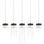 Zuma Line GEM P0389-05E-P7AC Lampă de tavan 5x28W/G9