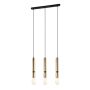 Italux TORLA PEN-5041-3-BKBR Lampă cu pendul 3x40W/E27