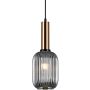 Italux ANTIOLA PND-5588-1M-BRO+SG Lampă cu pendul 1x40W/E27 IP20