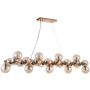 Italux CABELLA PND-5252-A-25-GD-CGN Lampă cu pendul 25x28W/G9 IP20