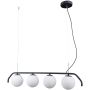 Italux CARIMI PND-3300-4-BK Lampă cu pendul 4x5W/G9 IP20