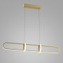 Italux CERRILA PND-29772750-1A-GD Lampă cu pendul 1x31,2W/LED 3000K 1300LM IP20