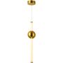 Italux HALLING PND-16357-CA-1 Lampă cu pendul 1x13,3W/LED 3000K 1215LM IP20
