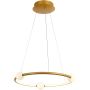 Italux LOZANNA PND-20112035-1A-GD Lampă cu pendul 3+1x36W/LED 3000K 2100LM IP20