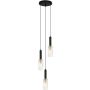 Italux PEROLA PND-43309-3 BK+BR Lampă cu pendul 3x40W/E14 IP20
