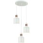 Italux RESTENZA PND-2439-3-WH Lampă cu pendul 3x40W/E27 IP20
