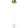 Italux ROSARIO PND-12220121-1A-GD Lampă cu pendul 1x4,2W/LED 3200K 280LM IP20