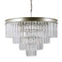 Italux VERDES PND-44372-8-CHMP-GLD Lampă cu pendul 8x40W/E14 IP20