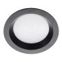 Lumifall SANTOLED SANTOLED 175 CZARNA Lumină îngropată deasupra plafonului 1x15W/LED 1200LM IP44