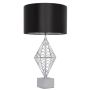 Cosmolight CARACAS T01960CH Lampă de masă 1x40W/E27