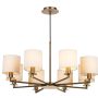 Dar Lighting TYLER TYL0863 Candelabru 8x40W/E14