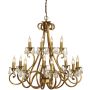 Endon OKSANA UL1P12B Candelabru 12x40W/E14