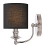 Cosmolight ABU DHABI W01397BK Aplique de perete 1x40W/E14