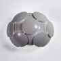 Italux SANTINA GREY W0317-01A-U1GM Aplique de perete 1x26W/E27