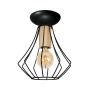 Milagro WILL BLACK MLP4189 Lustră de tavan 1x60W/E27
