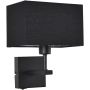 Italux NORTE WL-1122-1-A-BM-RC-BL Aplique de perete 1x60W/E27 IP20