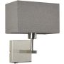 Italux NORTE WL-1122-1-A-SN-RC-GR Aplique de perete 1x60W/E27 IP20