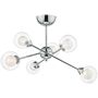 Dar Lighting ZEKE ZEK0650 Lampă de tavan 6x25W/G9